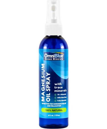 OceanPower Topical Spray | Complete Mineral Replenishment | Pure Magnesium | 70+ Trace Minerals | Organic Aloe Vera | Complete Fast Absorption | Restful Sleep | 6 oz - Buy Online on GoSupps.com