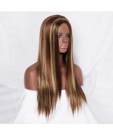 Buy Brazilian Brown Long Hair Wig for Women | Straight & Curly Styles for 50s 60s 70s 80s - International Shipping - Buy Online on GoSupps.com
