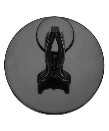 Nail Polish Bottle Holder Inclined Fingernail Polish Bottle Holder for Cosmetics (Black)