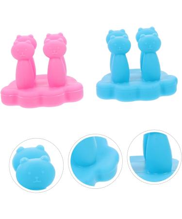 Zerodeko Silicone Toothbrush Holder - Self-Adhesive Hooks for Bathroom Storage - Color-Sorted Travel Packs - 8 STK - Buy Online on GoSupps.com