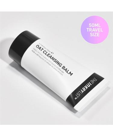 The INKEY List Mini Oat Cleansing Balm 50ml - Gentle Makeup Remover - Buy Online on GoSupps.com