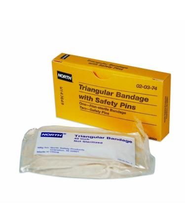 North by Honeywell 020374 Triangular Bandage  Non-Sterile  Unbleached  1 per unit