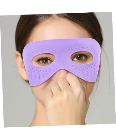 VICASKY Masque pour les yeux en silicone avec fonction de soin des yeux - Design double face - Masque confortable pour les yeux pour un massage relaxant et une absorption optimale des principes actifs - Buy Online on GoSupps.com