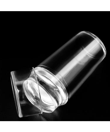 Buy Nail Art Stickers for Women | Party Decor & DIY French Nail Templates - 2 Sets of Washable Silicone Stamps for Beauty Salons - Buy Online on GoSupps.com