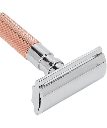 Buy Manual Safety Razor - Ergonomic & Comfortable Copper Razor for Travel & Home Use - Buy Online on GoSupps.com
