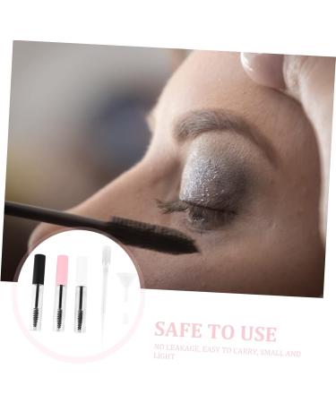 MAGICLULU 96 Pcs Mascara Empty Tube Lip Gloss Containers Refillable Tubes Mascara Wand Earth Tones Brush - Buy Online on GoSupps.com