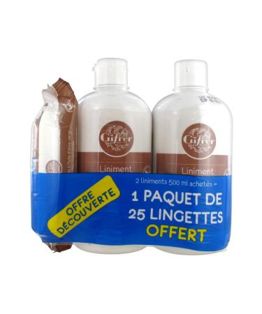 Gifrer oil-limestone stabilized 2 x 500 ml + 25 cloths free