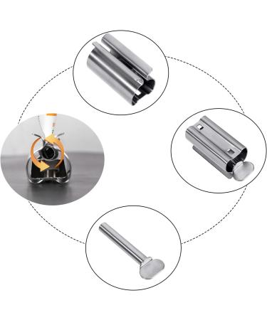 NUWIQ Stainless Steel Tube Squeezer - 3 Pack for Toothpaste Hand Cream & Mustard | International Shipping Available - Buy Online on GoSupps.com