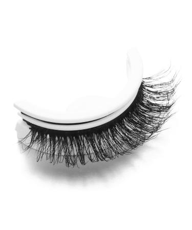 Buy DSLONG Self Adhesive Eyelashes - No Glue Natural Look Cat Eye 3 Styles Reusable Strips - Buy Online on GoSupps.com