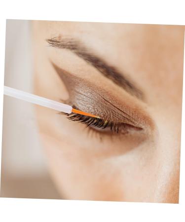 WOONEKY 100pcs Disposable Eyeliner Brush Woman Makeup Brush Lipliner Brush Fine Liner Brush White Nylon - Buy Online on GoSupps.com