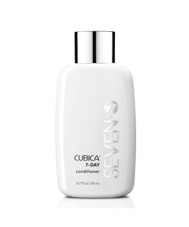 SEVEN Haircare Cubica 7-DAY Conditioner for Women + Men Detangle and Moisturize Hair Sulfate Free Cruelty Free Paraben Free with Honey Shea Butter & Pro Vitamin B5 Made in USA 10.7oz 10.7 Fl Oz (Pack of 1)