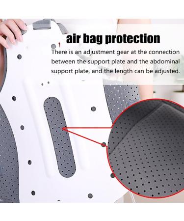 ThyxG Solid Breast Orthosis for Lumbar Spine - Adjustable Strength & Length Airbag Protection for Lumbar Fractures & Postoperative Support - International Shipping Available - Buy Online on GoSupps.com