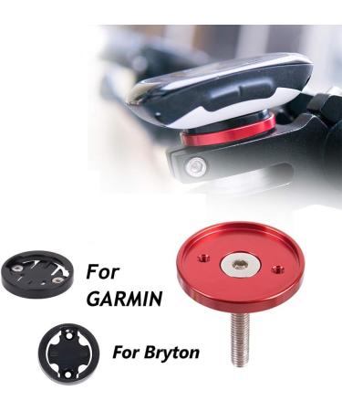 Cysky Garmin Edge Mount - Bicycle Stem Holder for Garmin & Bryton GPS | Compatible with 1000 820 810 800 520 500 200 & Bryton 530 330 310 (Black) - Buy Online on GoSupps.com