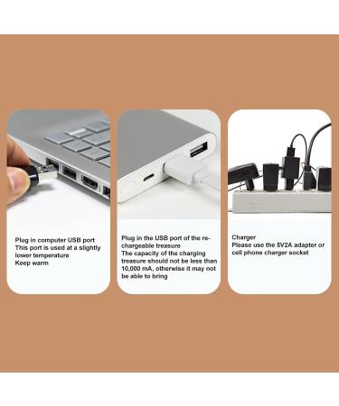 USB Heating Slippers - Electric Heated Windproof 3-Speed Control Comfortable Non-Slip Design for Cold Weather - Size 44-45 - Shop Now! - Buy Online on GoSupps.com