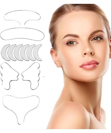 Wrinkles Patches Chest Wrinkle Pads Anti-Wrinkle Reusable Silicone Patches Facial Wrinkle Remover Strips Wrinkle Patches for Face Neck and Chest (B) - Buy Online on GoSupps.com