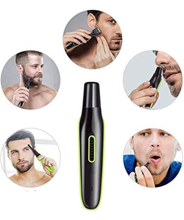 5-in-1 Electric Ear Nose Hair Trimmer for Men & Women - Stainless Steel Waterproof Facial Hair Grooming - Buy Online on GoSupps.com