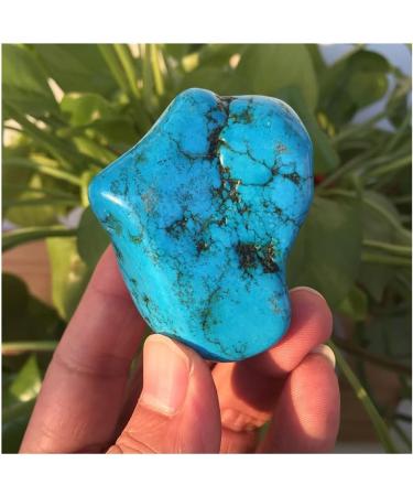 Gift Natural Turquoise Bare Stone Crystal Stone for dingchi Stone Mineral Specimen (Size : 80-90g) - Buy Online on GoSupps.com