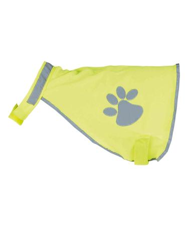 Trixie warning vest for dogs XS neon yellow - safety vest with reflective elements for more safety in the dark - adjustable & easy to care for with Velcro fastener - 30080 - Buy Online on GoSupps.com