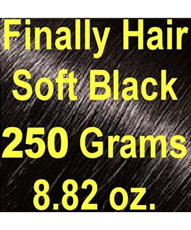 Finally Hair Hair Fiber Refill 250 Grams 8.82 ounces For Hair Loss Concealing by Finally Hair (Soft Black)