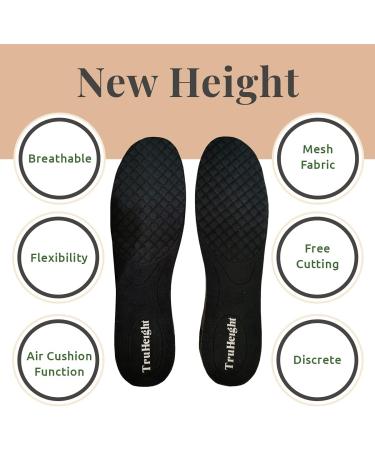 Height Increase Insole - 2 Inch Shoe Lifts for Men and Women by TruHeight - Buy Online on GoSupps.com