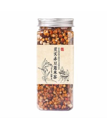 XFLHXY Infusion Of Euryale Seeds Adzuki Beans Red Beans And Coix Seeds Triple Steamed And Dried Premium Mix (Brown)