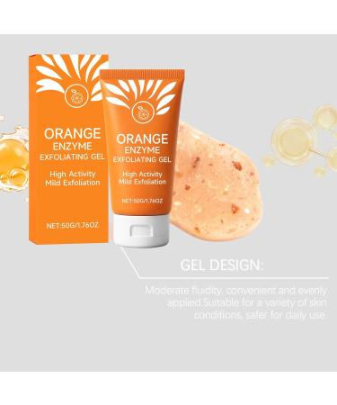 Facial Scrub | Gentle Gel Facial Cleanser 50ml For Oil Control And Beauty Care Dead Skin Remover For Home Daily Routine Men Women - Buy Online on GoSupps.com