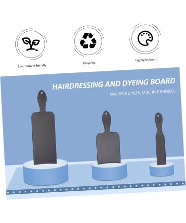 minkissy 2 Sets Hair Coloring Board Color Comb Salon Hairdressing Tool Hair Dyeing Tool Highlighting Hair Coloring Dyeing Tool Salon Coloring Kit Diy Hair Dying Board Plastic Cosmetic Mask - Buy Online on GoSupps.com