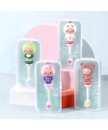 Children's Silicone Toothbrush - Soft Bristles for Gentle Dental Care | International Shipping Available - Buy Online on GoSupps.com