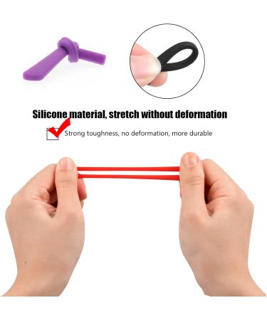 Silicone Anti-Slip Covers for Glasses - 5 Pairs of Replacement End Caps | Durable Anti-Slide Accessories for Metal Sunglasses - Buy Online on GoSupps.com