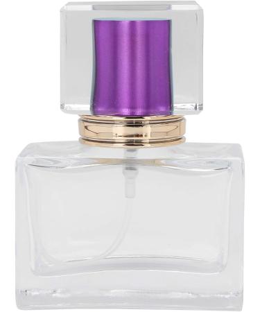 Perfume Dispenser Portable Square 3 Piece Refillable Perfume Bottle for Storing Perfumes/Essential Liquids/Liquids (Purple) - Buy Online on GoSupps.com