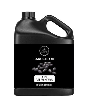 Naturevibe Botanicals Bakuchi (Babchi) Oil 32 Ounces | 100% Pure and Natural | Great for Skin Care and Hair Care