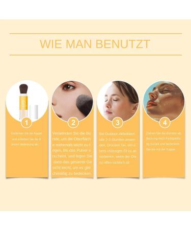  JINGLING JINGLING SPF Face Powder - Mattifying Sun Powder - Translucent Oil Control Mattifying Mineral Powder - Long-Lasting Under-Structure Makeup for Oily Skin - Buy Online on GoSupps.com