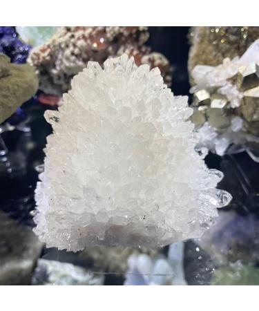 Crystal Rough Specimen Healed Natural Clear Quartz Crystal Cluster Minerals for Reiki Stone Home Furnishing Decoration As a Gift (Size : 300-350g) - Buy Online on GoSupps.com