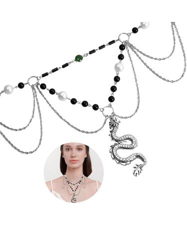 Oralgo's Retro Dragon Necklace - Stylish Alloy Dragon Pendant for Fashionable Look - Buy Online on GoSupps.com