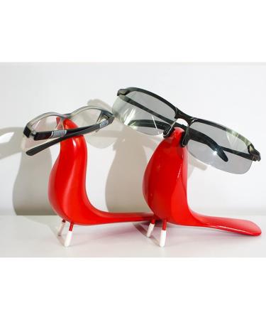 Eyeglass Display Stand Creative Sunglasses Holder Bird Ornament Office Jewelry Myopia Glasses Storage Rack Glasses Sunglasses Display Stand Home Decorative (Color : A-Gold) (A Yellow) - Buy Online on GoSupps.com