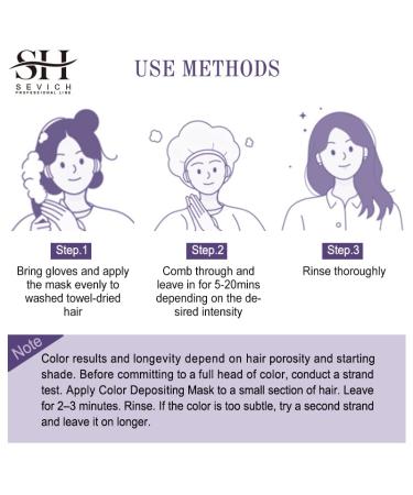 SEVICH Hair Color Depositing Mask - 3.5fl Oz - Semi Permanent Dye - Chocolate Shade 05 - Buy Online on GoSupps.com