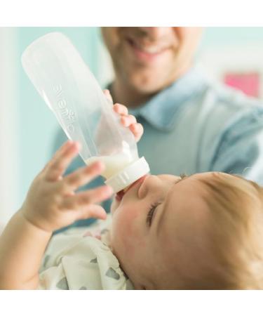 Evenflo Feeding Classic Clear Plastic Standard Neck Bottles 8oz - Pack of 12 (Teal/Green/Blue) | For Baby  Infant  and Newborn - Buy Online on GoSupps.com