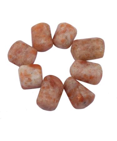 10 Sunstone Chakra Healing Stones - Natural Gemstones for Spiritual Balance and Metaphysical Healing - Buy Online on GoSupps.com