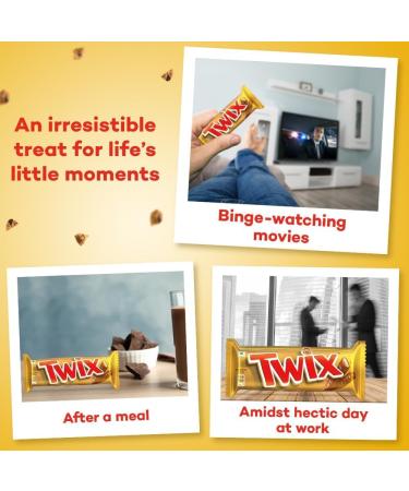 Twix Multi-Pack case (25x2x25g) Delicious Tasty And Twisty Treat Gift Hamper Christmas Birthday Easter Gift - Buy Online on GoSupps.com