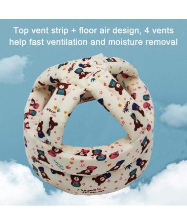 Hushui Baby Protective Helmet | Adjustable & Soft Toddler Head Protection Cap | Anti-Collision Safety Hat for Toddlers | International Shipping - Buy Online on GoSupps.com