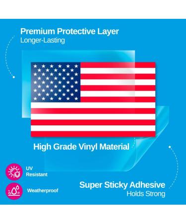 Purple Heart Medal Sticker | Wounded in Armed Services Vinyl Decal | Made in USA | Military Decal for Cars, Trucks, Laptops, Water Bottles (2 x 4 inch) - Buy Online on GoSupps.com