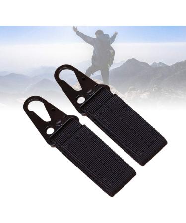 Buy Outdoor Nylon Webbing Hanging Buckle Fan Belt with Multifunctional Eagle Hook - Black | International Shipping Available - Buy Online on GoSupps.com