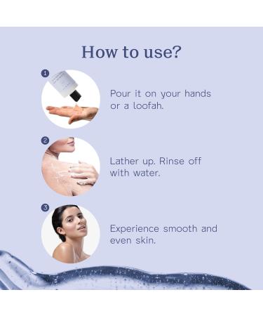 1% Salicylic Acid Body Wash For Bacne Bumpy & Strawberry Skin - Buy Online on GoSupps.com