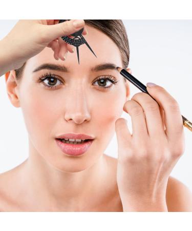 Mikinona Brow Mapping Ruler Eyebrow Positioning Ruler Miniature Tools Eyebrow Balance Ruler Eyebrow Shaper Advanced Eyebrow Card - Buy Online on GoSupps.com