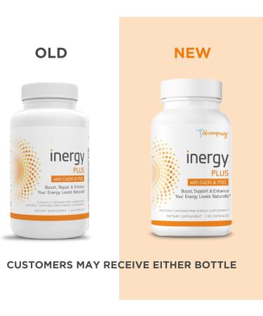 BB Company InergyPLUS | Energy Vitamins for Women | Natural Fatigue Support & Focus Supplements | B12 Folic Acid Rhodiola Cordyceps CoQ10 | 60 Ct Unflavored - Buy Online on GoSupps.com