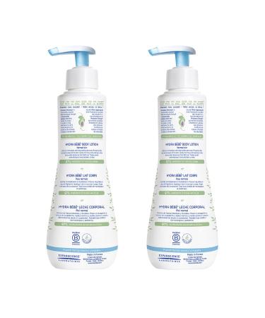 Mustela Hydra Bebe Body Lotion - Daily Moisturizing Baby Lotion - Avocado, Jojoba & Sunflower Oil - 2-Pack - 10.14 Fl Oz - Buy Online on GoSupps.com