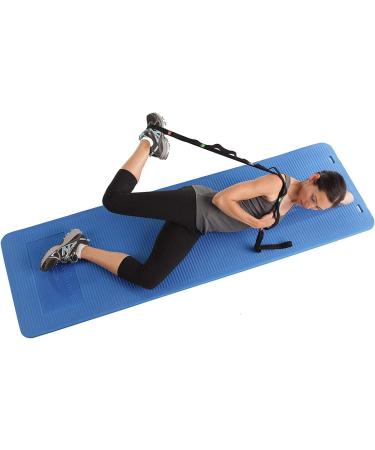 TheraBand Stretch Strap with Loops | Dynamic Stretching Tool for Athletes | Increase Flexibility for Dancers, Cheerleaders, Gymnasts, Runners | Pilates and Yoga Elastic Band - Buy Online on GoSupps.com