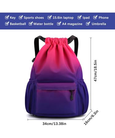 Shop Sarsumir Waterproof Gymnastics Sports Bags | Large Capacity Cordstring Backpack for Women & Boys - Buy Online on GoSupps.com