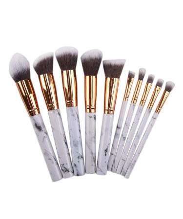 Complete 10-Piece Makeup Brush Set | Professional Blush Brushes & Beauty Tools for Flawless Application - Buy Online on GoSupps.com