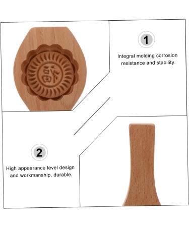 2pcs Supplies Mooncake Molds Pie Color Autumn Making Handmade Pastry for Pattern Bakery DIY Home Chinese Kitchen Chocolate Cooking Shape Lovely Bean Moon-Cake Pumpkin (Color : Wood Color Size : 22X 22X10.5CM Wood Color - Buy Online on GoSupps.com